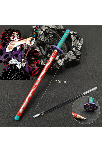 Choice3 Bandai Kokushibo 20cm Demon Slayer Signature Pen Shinobu Metal Real S...
