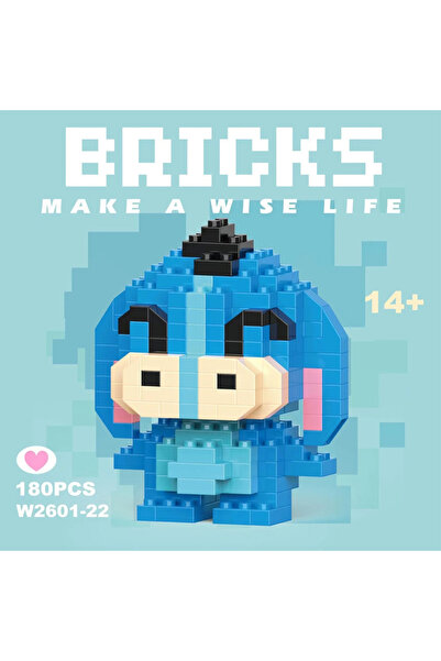 Choice8 No Box 2601-22 Disney Stitch Mini Building Blocks Tigger Snow White M...