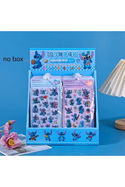 Choice1 1pc random Cartoon Stitch 3D Three Dimensional Jelly Adhesive Transpa...