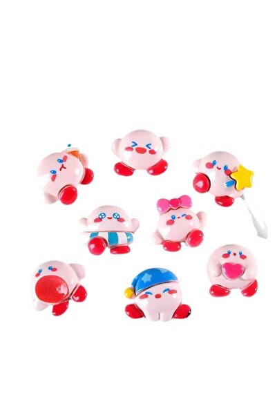 choice2 Bandai opp bag Q.8-Kirby-2-DIY 6Pcs/Set Cartoon Cute Anime Figure Min...