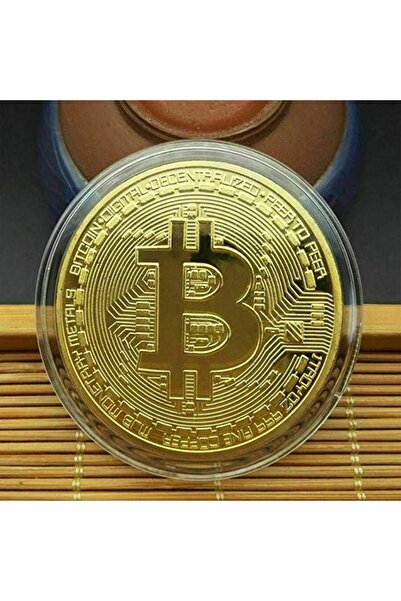 Choice Bitcoin Physical Gold Plated Bitcoin Commemorative Coin Cascius Metal ...