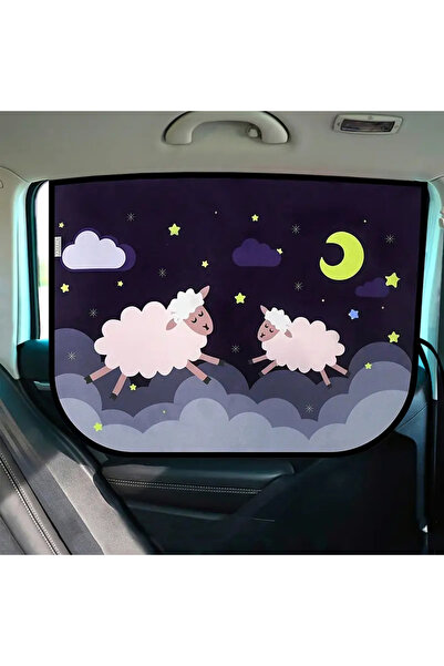 Choice sheep style Universal Car Sun Shade Cover Magnetic UV Protection Curta...
