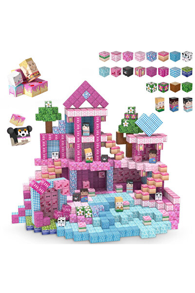 Choice18 50pcs 126-334 Magnetic Building Block Bricks Toy Mine Stacking World...