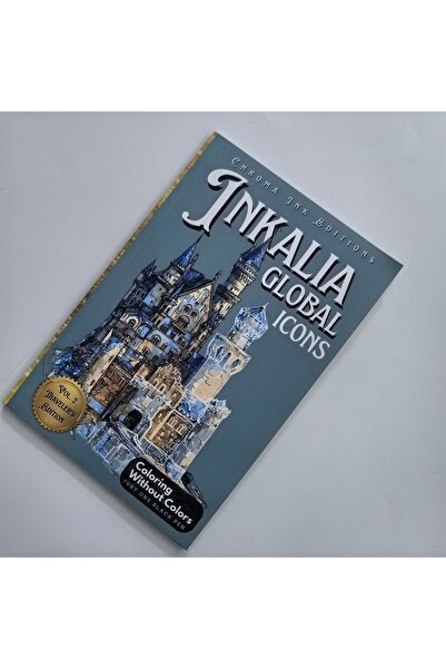 Choice MULTI Chroma Ink Ditions Coloring Book Traveler's Vol 2 Coloring Witho...