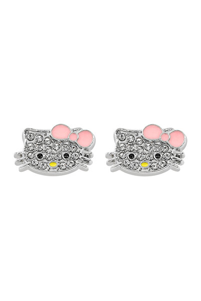 Choice14 ES975 Hello Kitty Kuromi Earrings Cute Heart Rhinestone Earrings Bir...