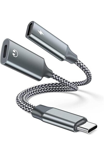 AZONEE محول صوت USB C إلى Lightning، محول سماعات رأس USB C ذكر إلى Lightning ...