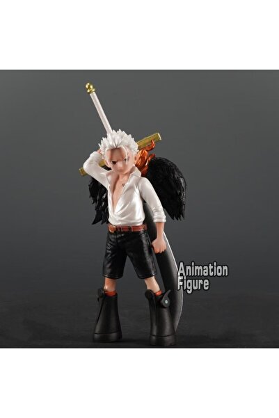 Choice Bandai Dracule Mihawk 16cm Anime One Piece Figure Seraphim Dracule Mih...