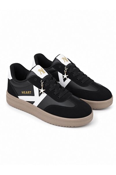 McDark Women's Casual Daily Walking Sports Sneaker Shoes-Black