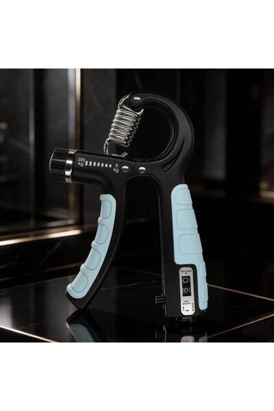 Choice Blue black Professional Mechanical Counter Hand Gripper for Forearm An...
