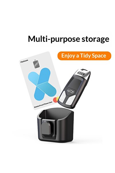 Choice black Car Key Storage Box Storage Box for Vehicle Supplies Dashboard C...