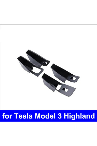 Choice 4Pcs Model3 Highland For Tesla New Model Y L Juniper 2026 Accessories ...
