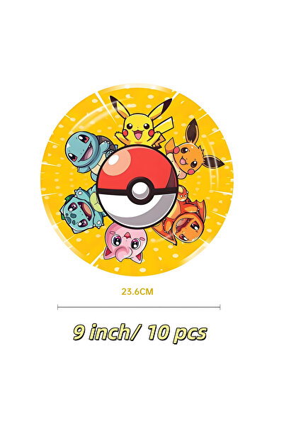 Choice18 style 19 10/24 pcs Cute Birthday Party Tableware, Theme Disposable P...