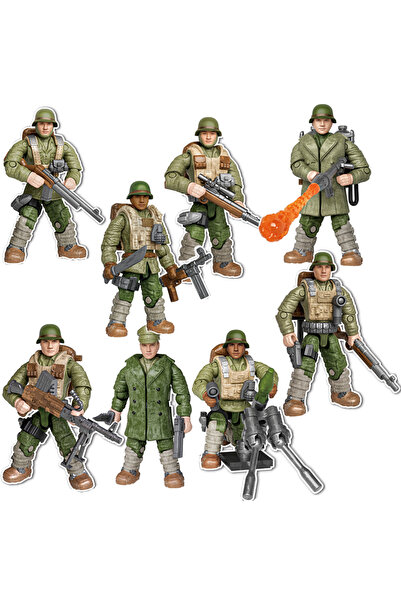 Choice6 No original box World War Army Soldiers Special Forces Model Assemble...