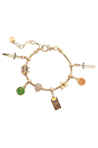 Choice MINISO SL331 A cute cartoon ladies bracelet, alloy pendant, makeup to ...