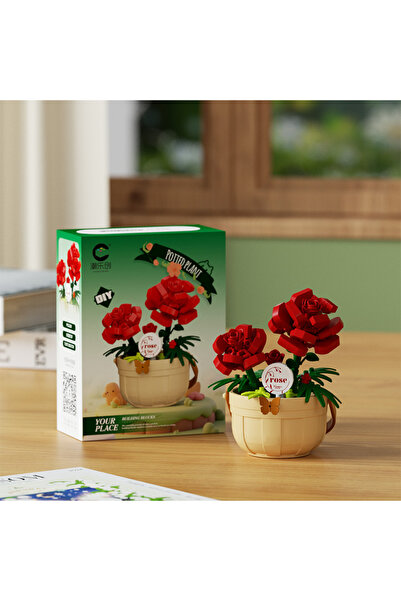Choice13 BOX 7475 DIY Micro Building Blocks MINI Colorful Creative Floral Bas...