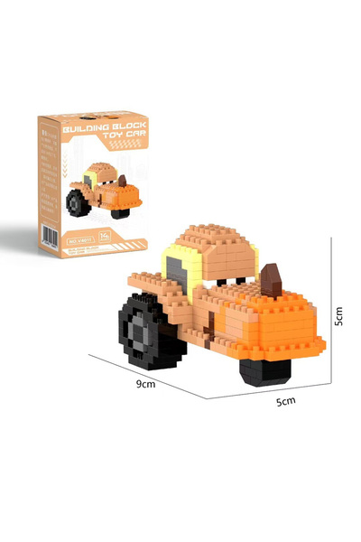 Choice20 With Box 11 Disney Cartoon Cars Lightning McQueen Series Micro Build...