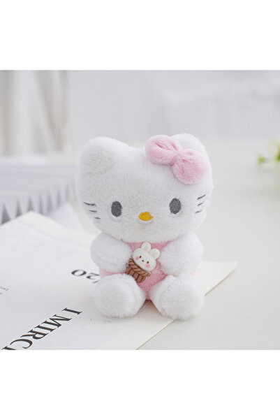 choice2 A New Cartoon Sanrio Hello Kitty Plush Doll Kawaii Kitty Cat Keychain...