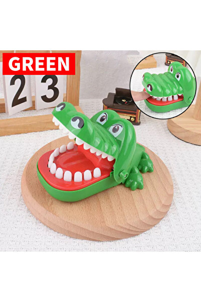 Choice1 Small Green Crocodile Teeth Toys Children's Crocodile Bites Fingers R...