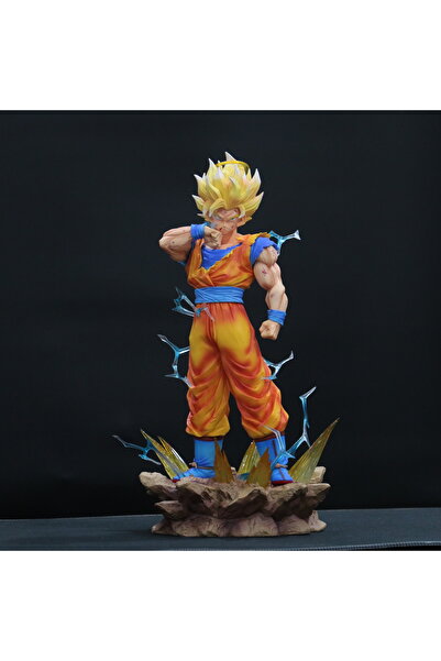 Choice Bandai JJ Goku JJ Dragon Ball Z Son Goku Ssj2 Figure Led Base Super Sa...