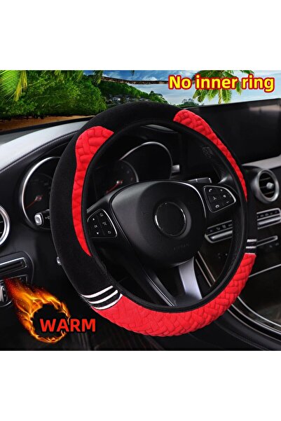 Choice1 Red Hand Warm Plush Bear Cartoon Cat Car without Inner Ring Steering ...
