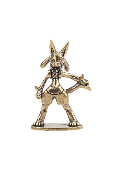 Choice6 Lucario Pokémon Brass Figure Charizard Blastoise Dragonite Bulbasaur ...
