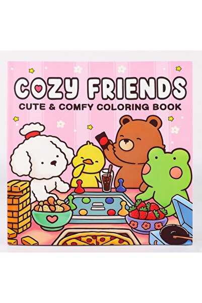 Choice 1 Cozy Friends: Coloring Book for Adults Featuring Super Cute Animal C...