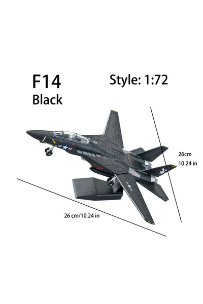 Choice6 F14-Black DIY Creative Building Blocks SU-57 Heavy Stealth Fighter F-...