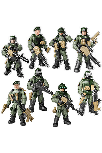 Choice8 No original box World War Army Soldiers Special Forces Model Assemble...