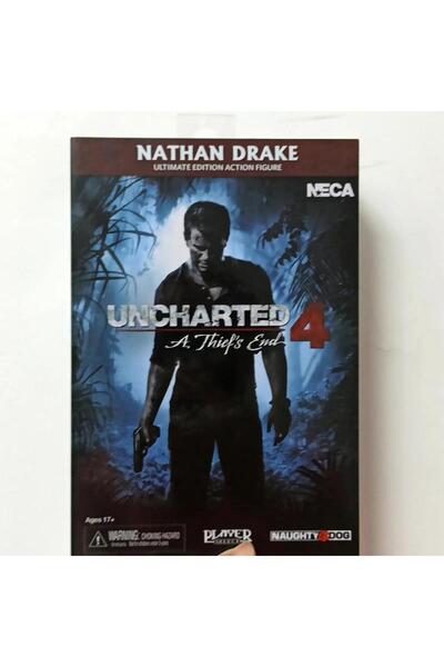 Choice in Retail Box Uncharted 4 A thief's End NATHAN DRAKE Action Figure Mod...