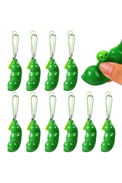 choice2 10pcs 1/3/5/10pcs Fidget Toys Decompression Edamame Toys Antistress P...