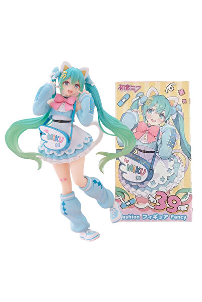 Choice Bandai with box New Hatsune Miku Anime Figure Toys Fashion Fancy MIKU ...