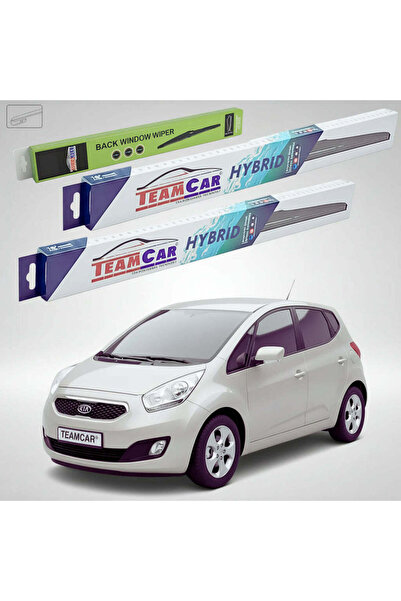 TEAMCAR Windshield Wipers Kia Venga YN Hatchback 2010-2019 | Front and Rear S...