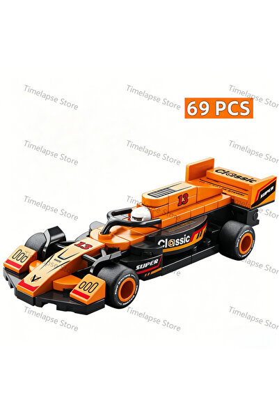 Choice7 no Box 69pcs NEW DIY Four Grid Formula Racers Racing Car Pull Back Sp...