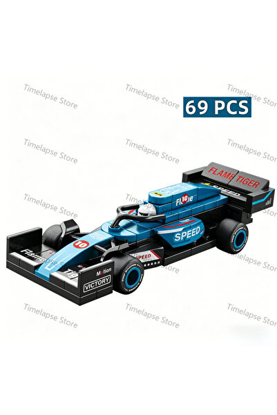 Choice4 no Box 69pcs NEW DIY Four Grid Formula Racers Racing Car Pull Back Sp...