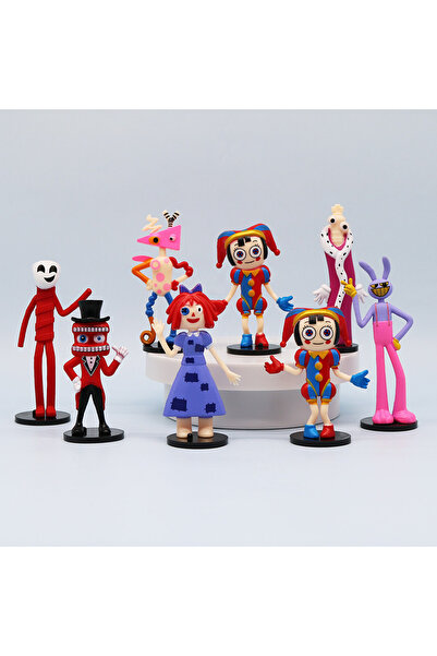 Choice1 Bandai 8pcs set-1 2026 8pcs/set Amazing Circus Digital Anime Action F...