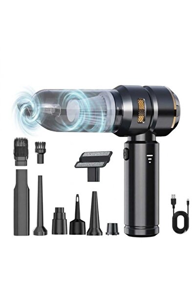OEM Aspirator Portabil 4 în 1 JahVid™, Fără Fir, Motor Brushless 100W, Bateri...