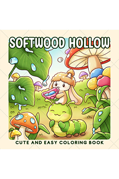 Choice MULTI SOFTWOOD HOLLOW Bold-easy Patterns Coloring Book for Adults Cute...