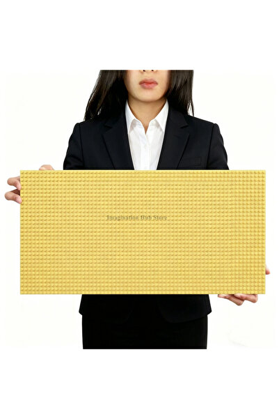 Choice5 Beige 32*64 Dots Classic Building Blocks Base Plate,Kids DIY Assembly...