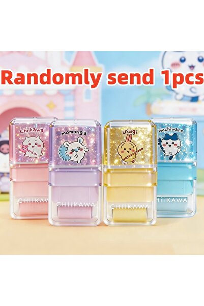 Choice Bandai Randomly send 1pcs Genuine Chiikawa Anime Roll Eraser Hachiware...