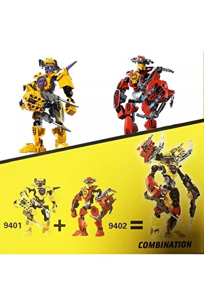 Choice31 2Set Combined Hero Factory Star Warrior Building Blocks Evo 2in1 Com...
