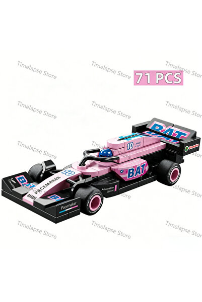 choice2 no Box 71pcs NEW DIY Four Grid Formula Racers Racing Car Pull Back Sp...