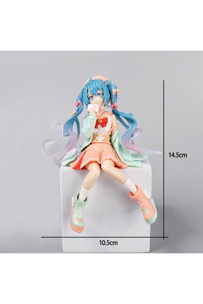 choice2 Bandai 1pc New Anime Hatsune Miku 14cm Virtual Singer Manga Statue Fi...