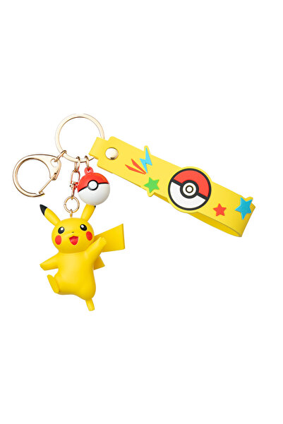 Choice 5.5cm Pikachu Genuine Pokemon Morpeko Keychain Gengar Meowth Cubone Ji...