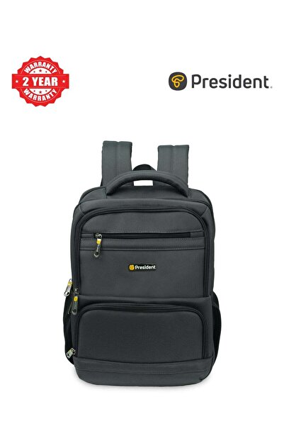 President Premium Stylish Everyday Carry Backpack (Article BPP6122) - GREY