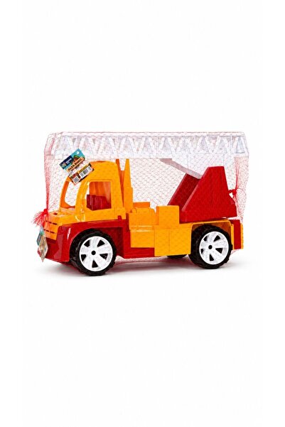 Viva Toys Autospeciala Pompieri cu Scara Rosu Portocaliu 46cm