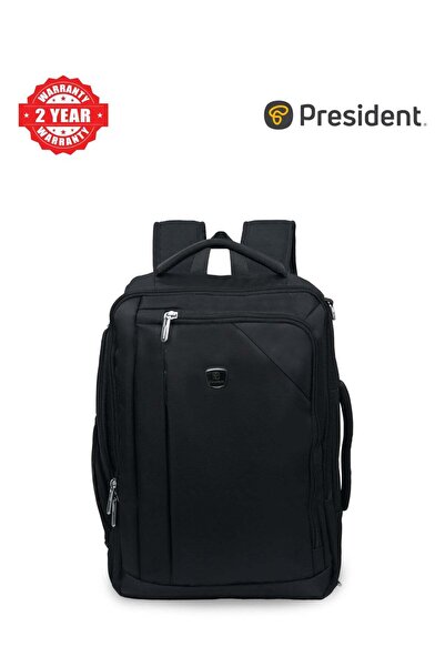 President Premium Multi-function Backpack 17" (BPP2797) BLACK