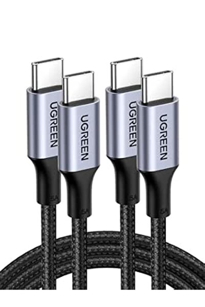 GENERAL يوجرين كيبل USB نوع سي بطول 0.5 متر، مضفر 100 واط، شحن سريع بي دي من ...