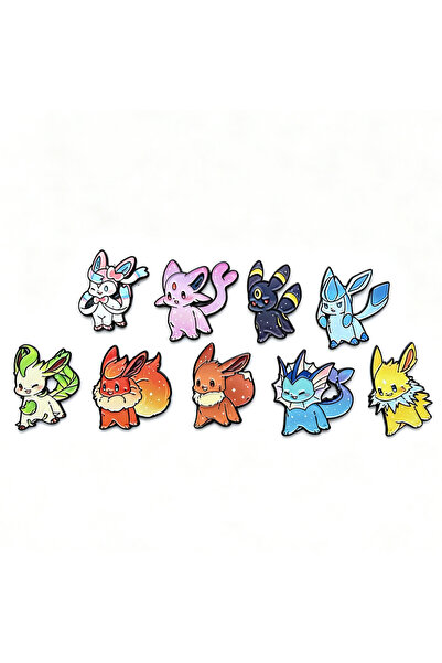 Choice Bandai 9pcs Brooches 9pcs Kawaii Cartoon Elf Monster Character Brooch ...