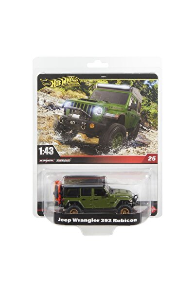 mattel HOT WHEELS PREMIUM REAL RIDERS MASINUTA METALICA JEEP WRANGLER 392 RUB...