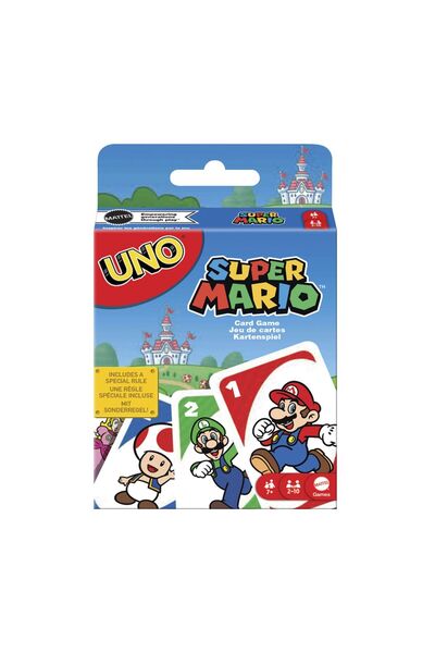 Mattel Games Παιχνίδι καρτών UNO Super Mario